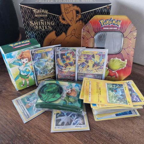 Pokémon bulk | Med deck boks | Zeraora