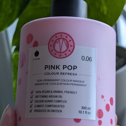Maria Nila Pink Pop - Wash out hårfarge 🩷