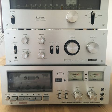 Pioneer stereoanlegg rack -fra 70-tallet