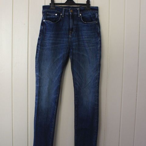 Jeans fra H&M, Skinny Coupe Moulante & Denim str 30