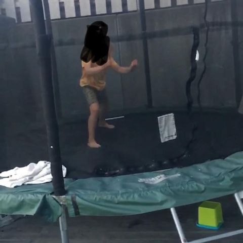 JumpKing trampoline - rund