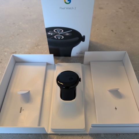 Google Pixel watch 2 wifi svart