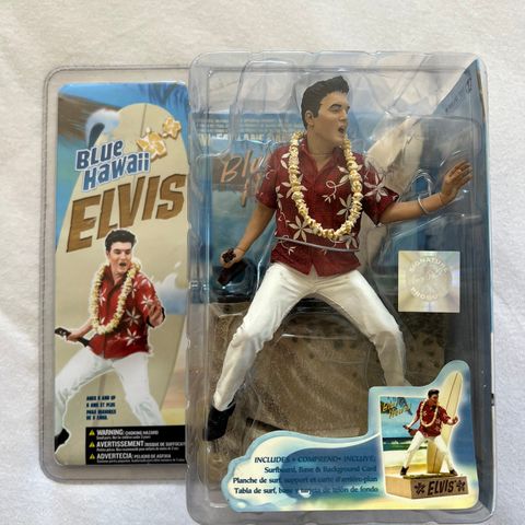 Elvis figur. Blue Hawai