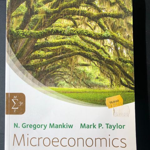 Microeconomics, Mankiw Taylor