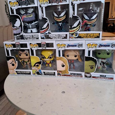 Marvel Funko pops!