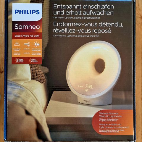 Philips Wake up light - som NY!