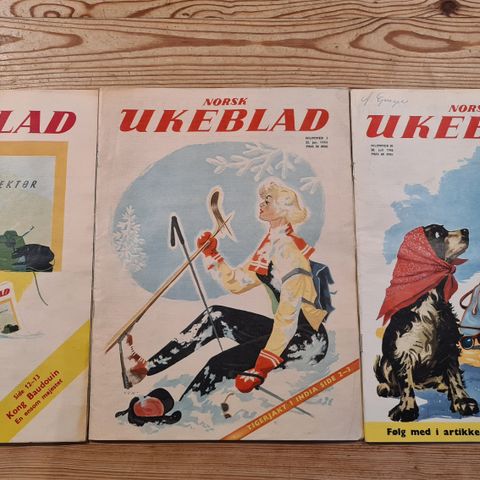 Norsk Ukeblad 1954-1965