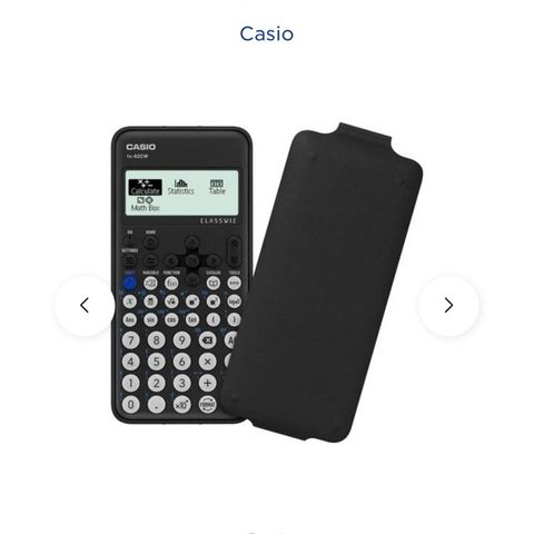 Ny Casio FX-82CW ClassWiz kalkulator 2 styk