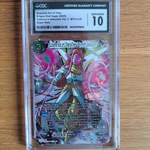 Supreme Kai of Time - Dragon Ball Super - CGC 10 - TCG