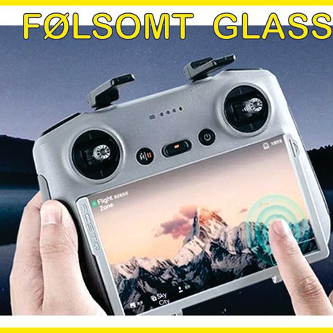 DJI RC KONTROLLER Glassbeskytter- Gorilla-Panzer glas Til MAVIC 3 Serien bl.a