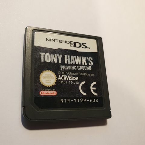 Nintendo DS spill Tony Hawks Proving Ground