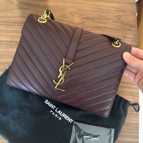 YSL Saint Laurent Monogramme Envelope veske