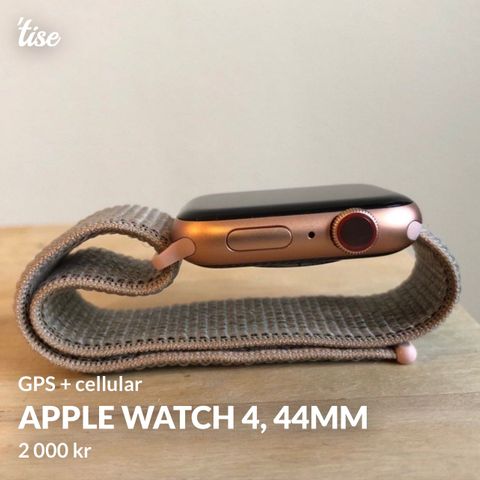 Apple Watch Series 4, 44mm. GPS + Cellular.