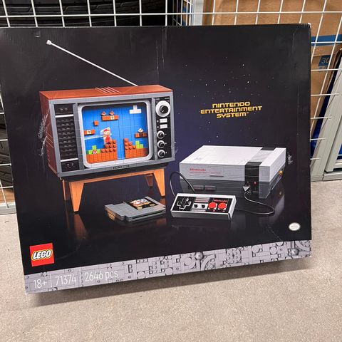 Upånet Lego Nintendo entertaintment system selges