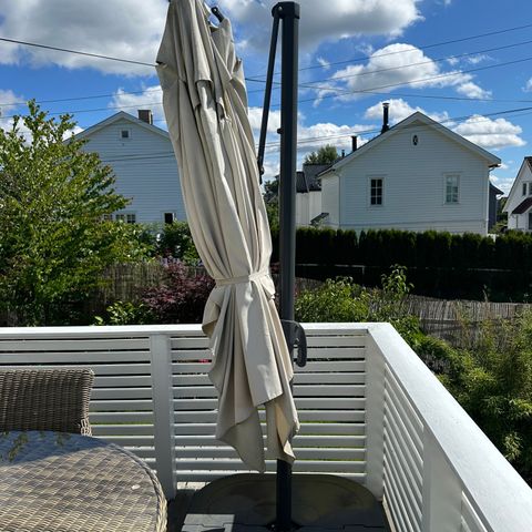 Parasol ifra Ikea (ødelagt)