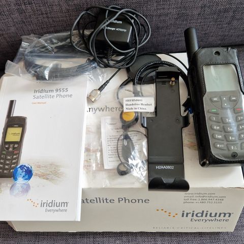 Iridium 9555 satellitt telefon