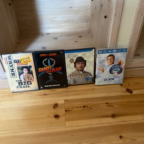 Dvd’er gis bord