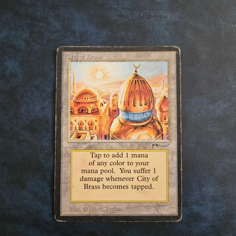 *** City of Brass (Arabian Nights) | Magic the Gathering (MtG) ***