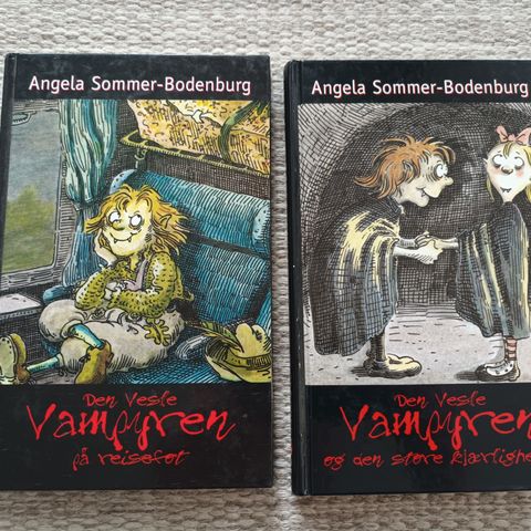 " Den vesle vampyren " barnebøker