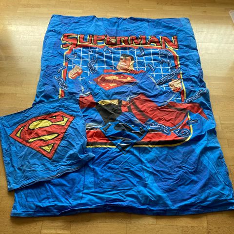 Superman sengetøy & pledd