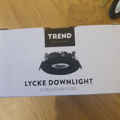 18 stk trend downlight 6 w