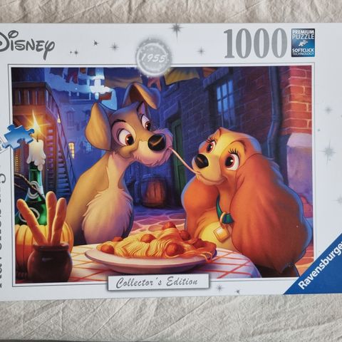 Puslespill 1000 brikker, Ravensburger Disney