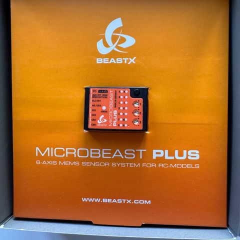 BeastX Microbeast Plus Flybarless helikontroller
