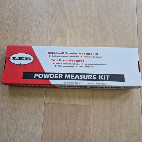 Lee powder measure kit