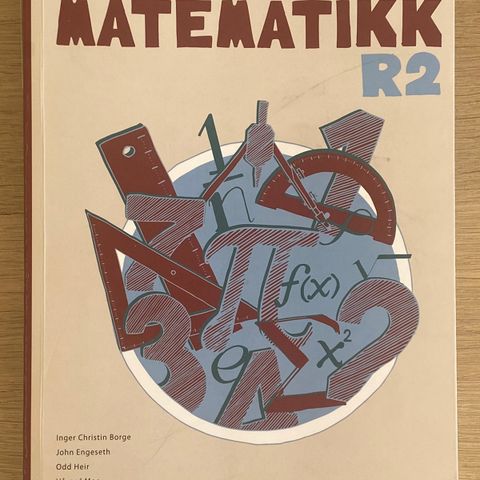 Lærebok matematikk R2 - ny læreplan