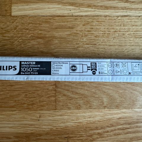 Philips LED Lysrør T5 MASTER (Mains AC)