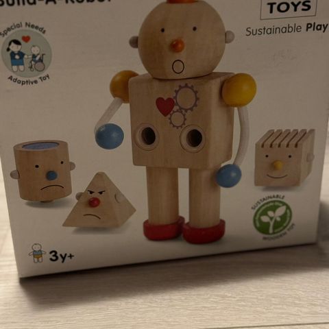 Robot fra plan toys - treleker