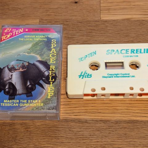 Space Relief (Top Ten) for Commodore 64 C64