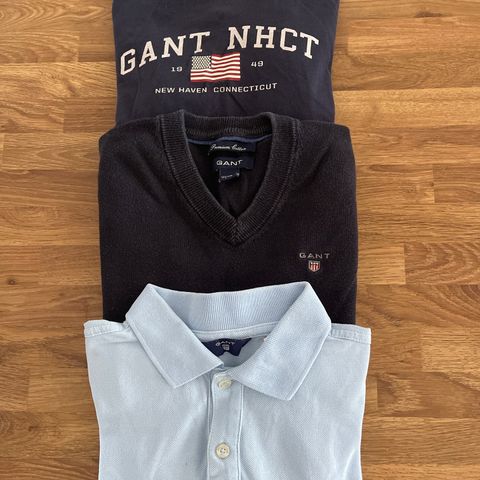 Gant trøye, genser og en pique skjorte str 122-128