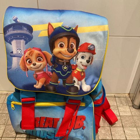 Paw Patrol Skolesekk