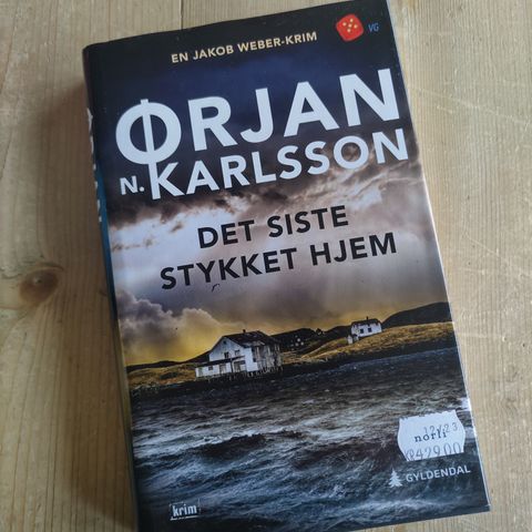 Ørjan N. Karlsson " Det siste stykket hjem" innb. 2022