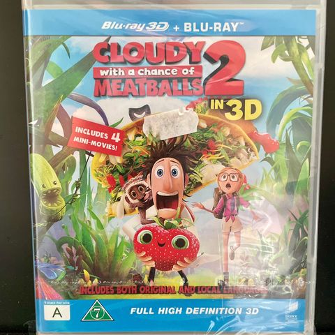 Cloudy Meatballs 2 (Blue-Ray 3 D)