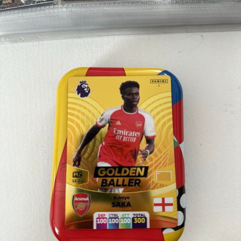 Bukayo Saka golden baller