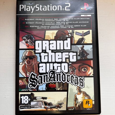 PS2 GTA San Andreas