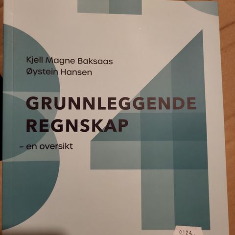 Grunnleggende regnskap. 3. Ytg