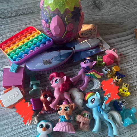 Figurpakke inkl my little pony