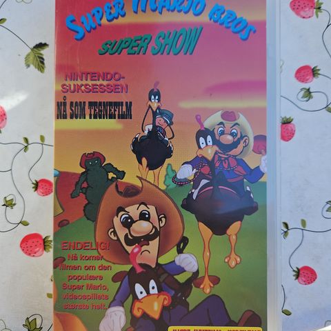 Super Mario Super Show VHS  Norsk