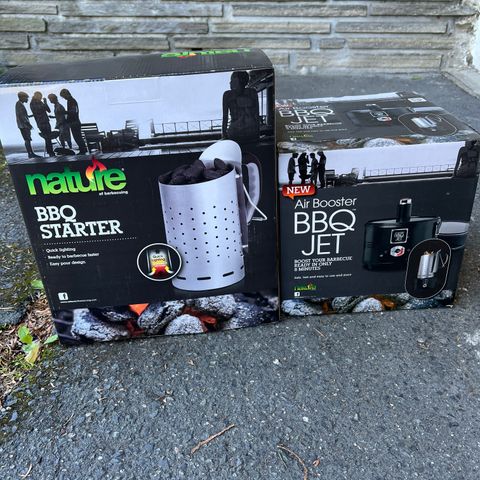 Helt ny BBQ starter + air booster BBQ Jet