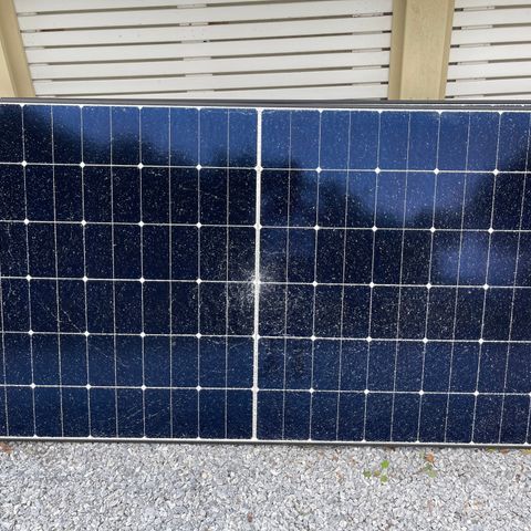 2stk Solcellepanel 2x500W