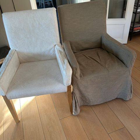 2 stk Brukte stoler fra Ikea