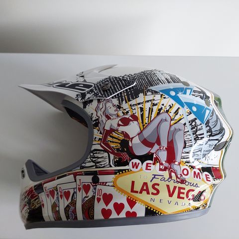 New THE Las Vegas MTB DH Freeride MX Dirt Bike Helmet + EVOC DH Helmet Bag