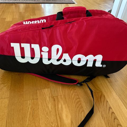 Wilson Tennisbag, ubrukt, opptil 6 racketer