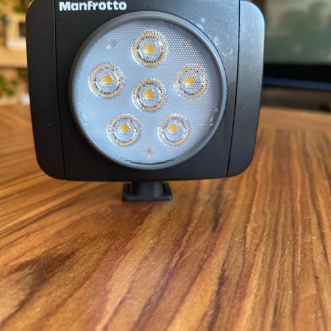 Manfrotto Lumi art LED lys.