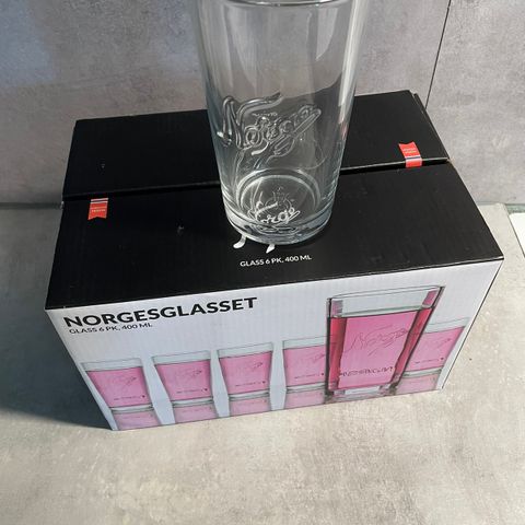 Norgesglass drikkeglass