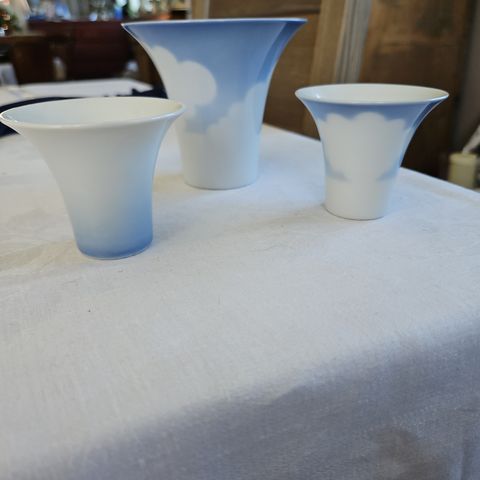 Porsgrunn porselen små vaser