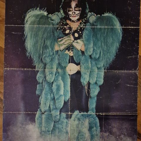 Kiss  - Peter Criss poster fra Rocky Magazine